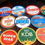 Manchester City beer mats - The Ginger Wig