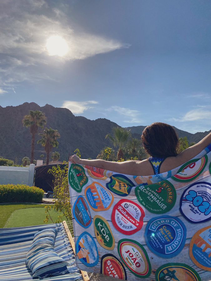 Manchester City towel