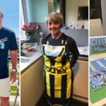 The Ginger Wi'gs happy customers showing off their City gifts