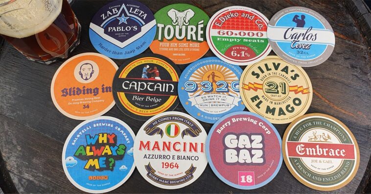 93:20 Aguero Beer Mats
