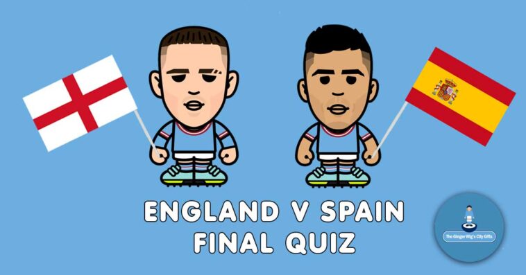 England v Spain final City quiz by The Ginger Wig